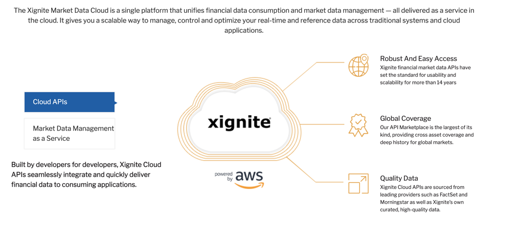 Xignite Screenshot 1