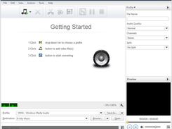 Xilisoft Audio Converter Screenshot 1