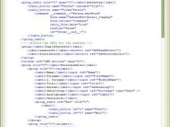 xml Formdefinition (AMS-EditPerson)