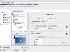 Xiss web's GUI on Mac OS X Snow Leopard and layout editor