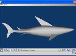 Shark Model from Blender