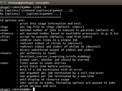 xjobs usage output