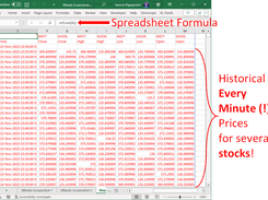 Historical Stock Prices in Excel using XL Feeds