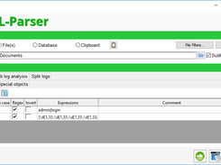 XL-Parser Extraction of expression