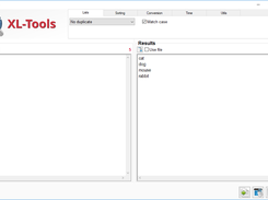 XL-Tools Main Window