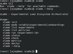 xLaDe in venv v1.4.0