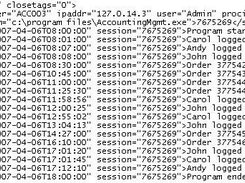 XLF is largely compliant XML.