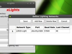 xLights menu on Linux