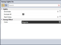 Customize what properties are available for controlling a light chain.