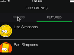 XLPagerTabStrip Screenshot 2