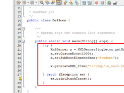 XML Genner netbeans lib preview