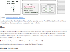 xLSTM Screenshot 1