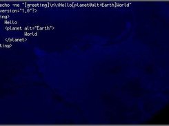 xml-echo example