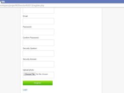 register screen