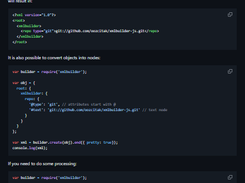 xmlbuilder-js Screenshot 1