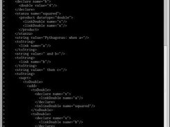 Solving pythagoras' formula (a^2 + b^2 = c^2).