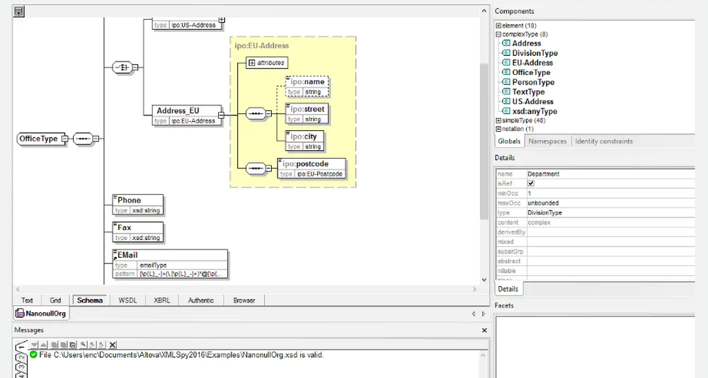 XMLSpy Screenshot 1