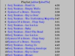 XMMS2SWI playlist in links2 browser (X display driver)
