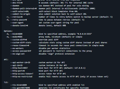 XMRig Proxy Screenshot 1