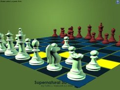 The white knight is selected.