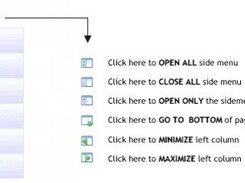 Control Panel - Modules Side Menu