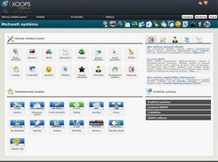 XOOPS 2.5 - Prostredie administrátora