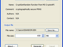 RandFileGen random file generator.