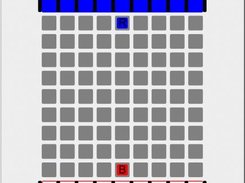 Start position in the classic two player mode