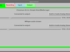 xpacontrol, playback applications