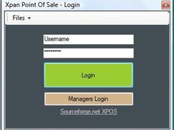 Xpan Point Of Sale - Login