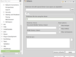 Preference driver page