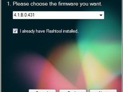 Firmware Choosing Screen
