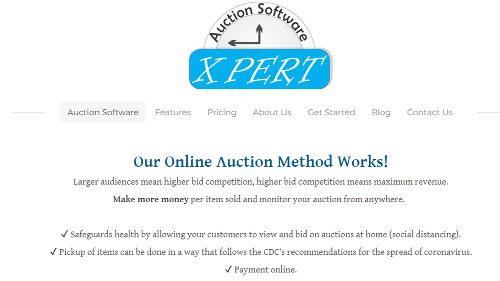 Xpert Auction Software Screenshot 1