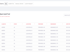 XpertCoding AI medical coding software audit trail dashboard