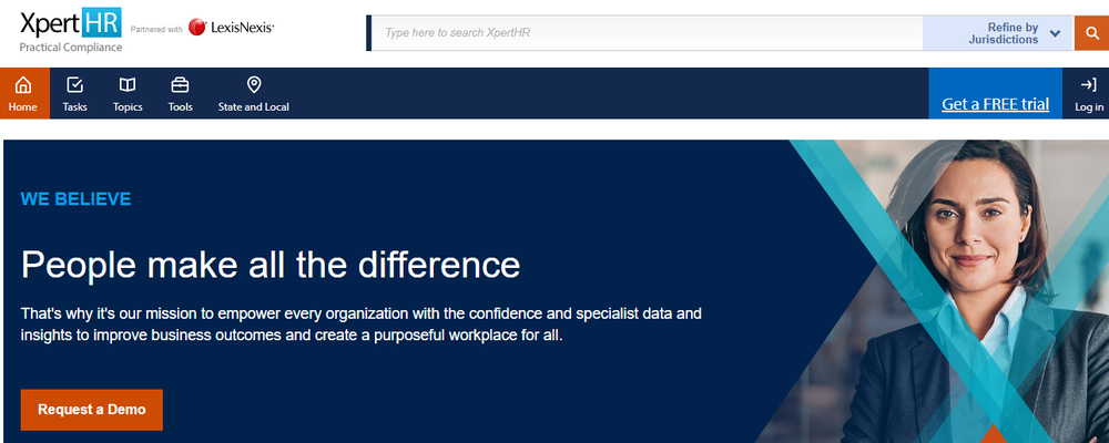 XpertHR Screenshot 1