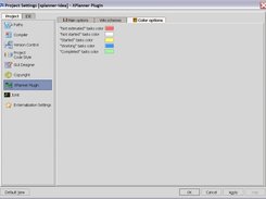 Configuration: color options