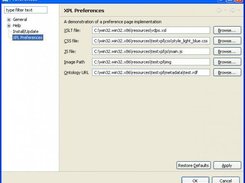 Set XPL Preferences