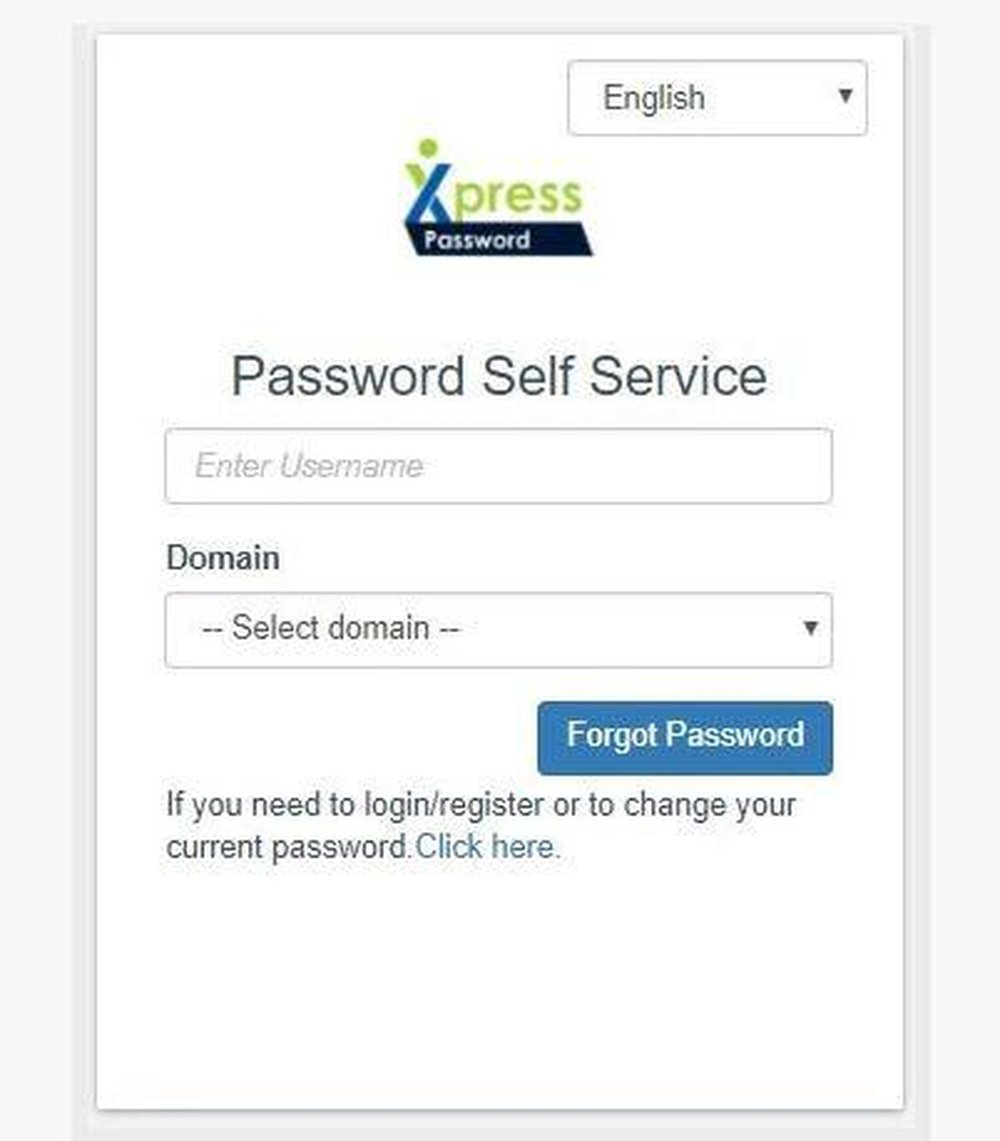 Xpress Password Screenshot 1