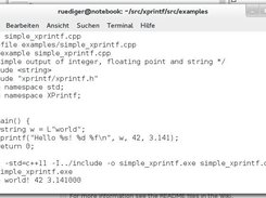 xprintf Screenshot 1