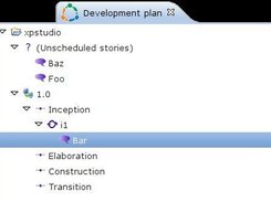 Development Plan view