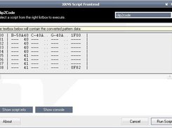 XRNS Script Frontend running the Clip2Code script