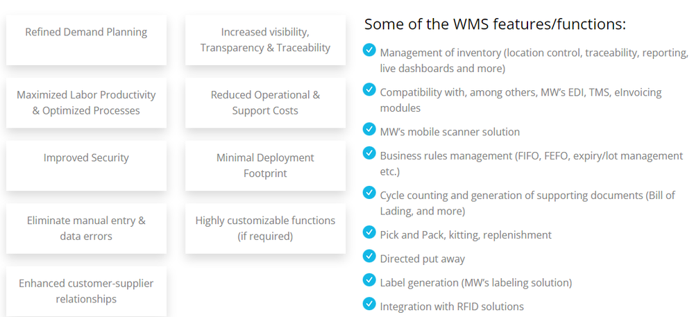 XRP WMS Screenshot 1