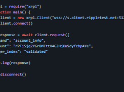 xrpl.js Screenshot 1