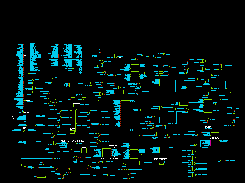 Complex VLSI system, simulated with VHDL