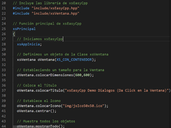 Código en xsEasyCpp