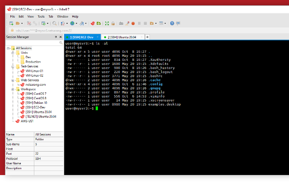 Xshell Screenshot 1