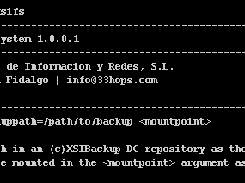Granular recovery XSI File System