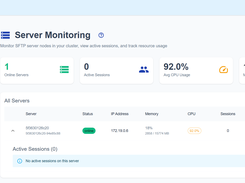 Realtime Server Cluster Monitoring
