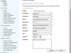 xslt2Xforms 0.7.6 on Firefox Windows 2000