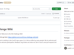 XSS Challenge Wiki Screenshot 1